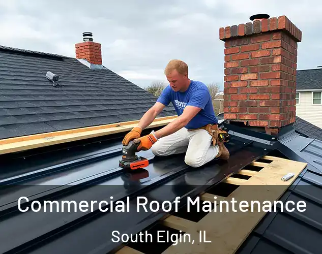 Commercial Roof Maintenance South Elgin, IL
