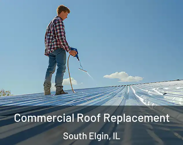  Commercial Roof Replacement South Elgin, IL