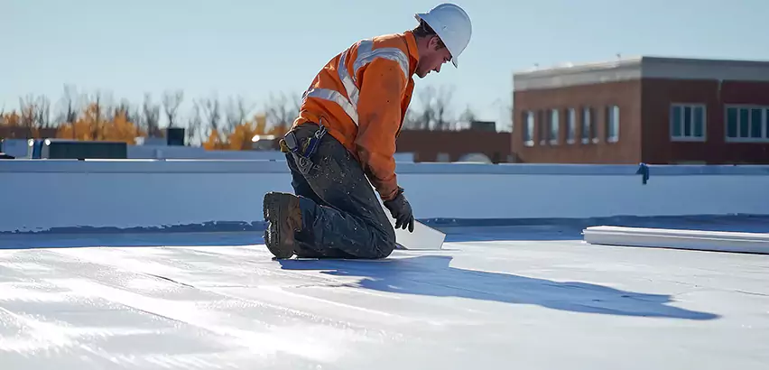 Commercial Roof Coating in South Elgin