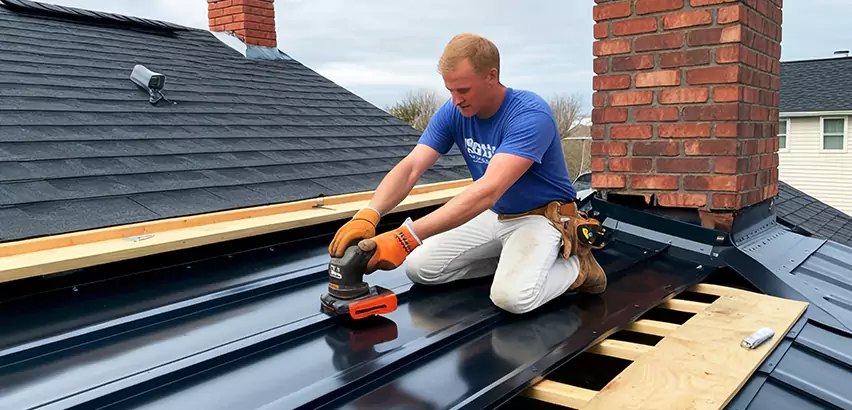 Metal Roof Leak Repair in South Elgin