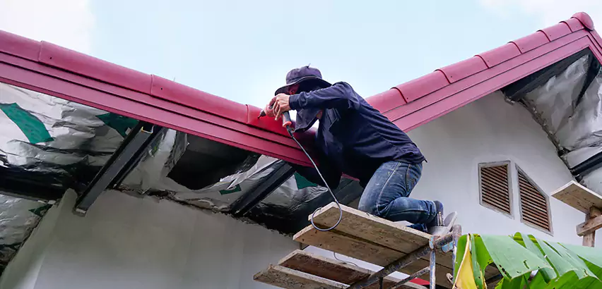 Residential Wind Damage Roof Repair in South Elgin