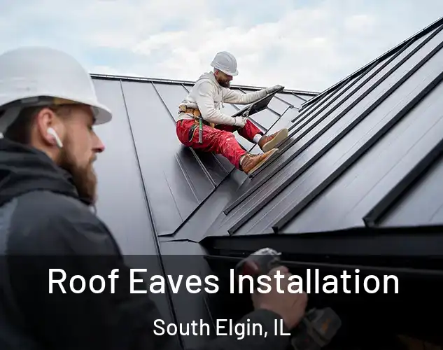  Roof Eaves Installation South Elgin, IL